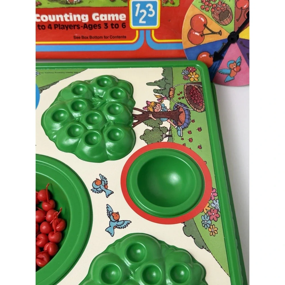Vintage 1985 - Hi Ho! Cherry-O Kids Counting Game by Golden - 100% Complete